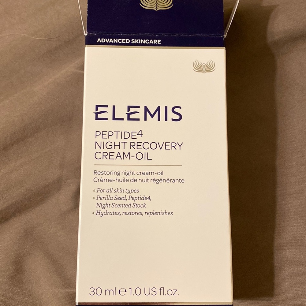 Elemis Peptide4 Night Recovery Cream Oil